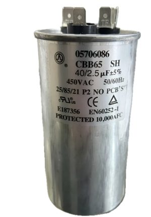 Capacitor de partida 40+2.5 450 vac EOS